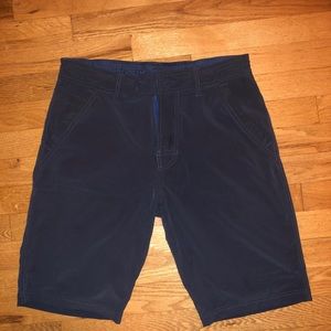 Prana Shorts, Navy Blue, Size 30